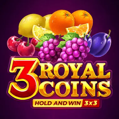 3 Royal Coins: Hold and Win game tile